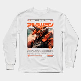 MOBILE ARMOR MODEL ALDEBARAN | ANIME MECH DESIGN | ALTERNATIVE Long Sleeve T-Shirt